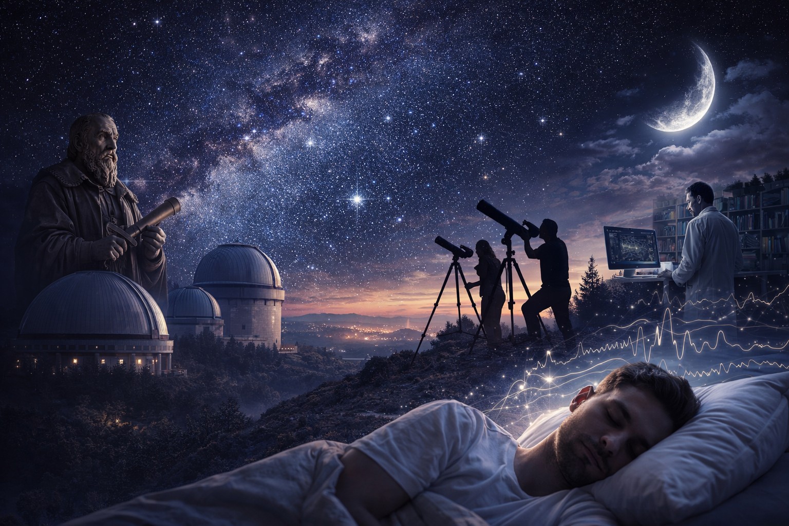Faszination Universum – Astronomie, Forschung und Schlaf